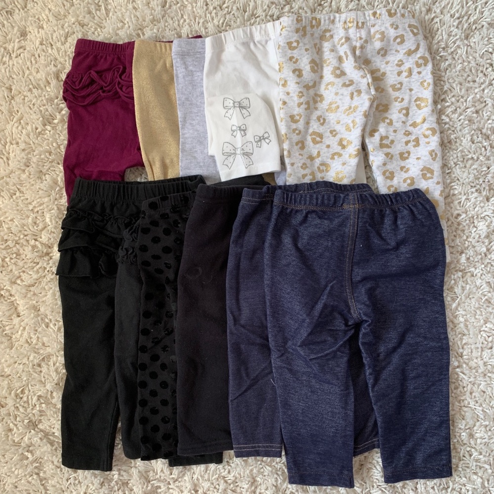 Baby girl Leggings size 12 months